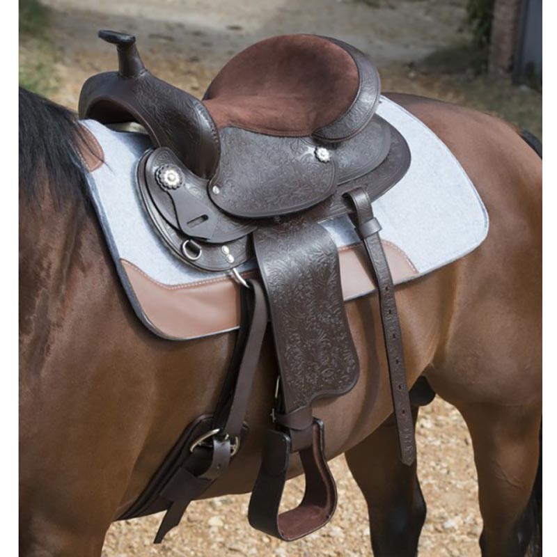 Western saddle topeka randol’s wide gullet - 4857