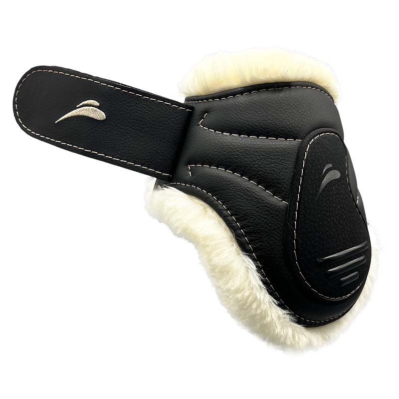 Equick fetlock glam rear velcro fluffy model - 1852