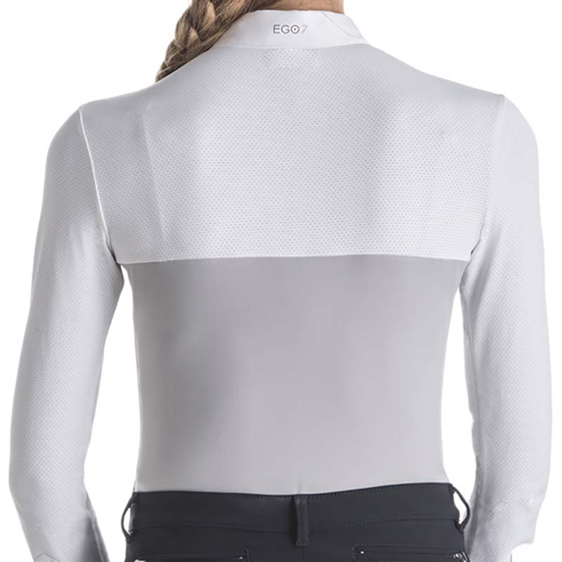 Competition polo ego7 long sleeve for woman model lace - 3507