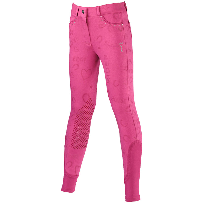 Daslo riding breeches for children with strass - 2231