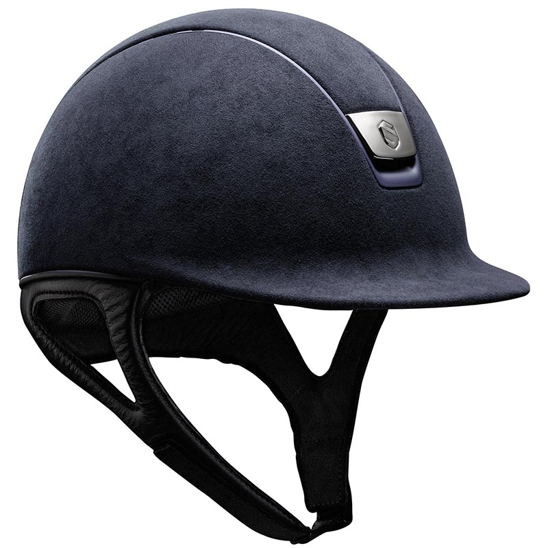 Helmet samshield model premium with front top alcantara - 3271