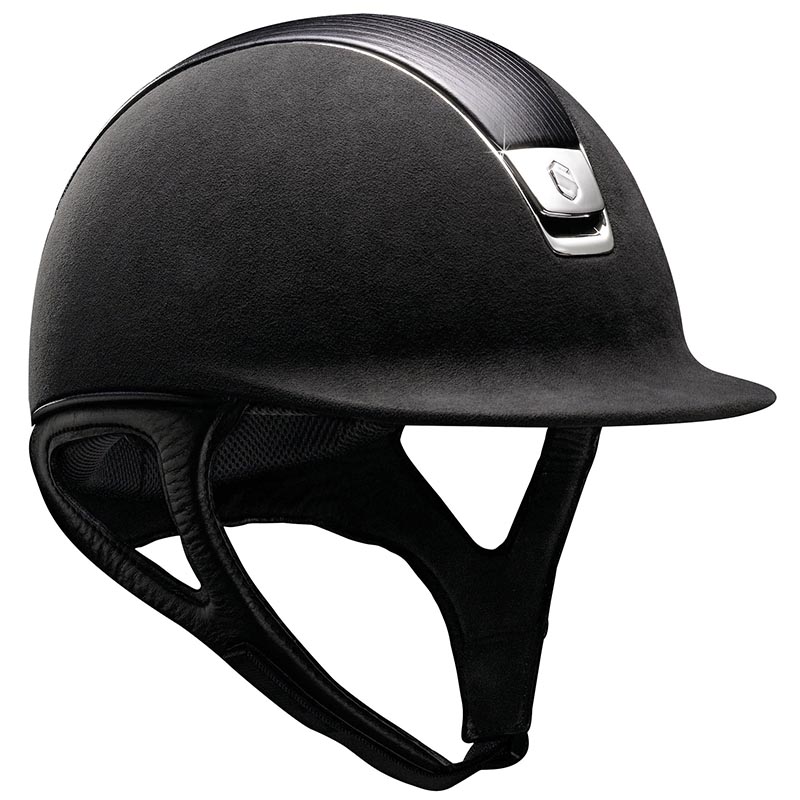 Helmet samshield model premium with front top leather - 3272