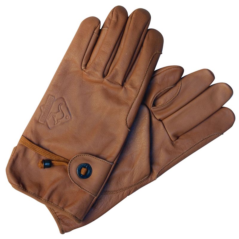 Working western leather gloves model unisex - 4221