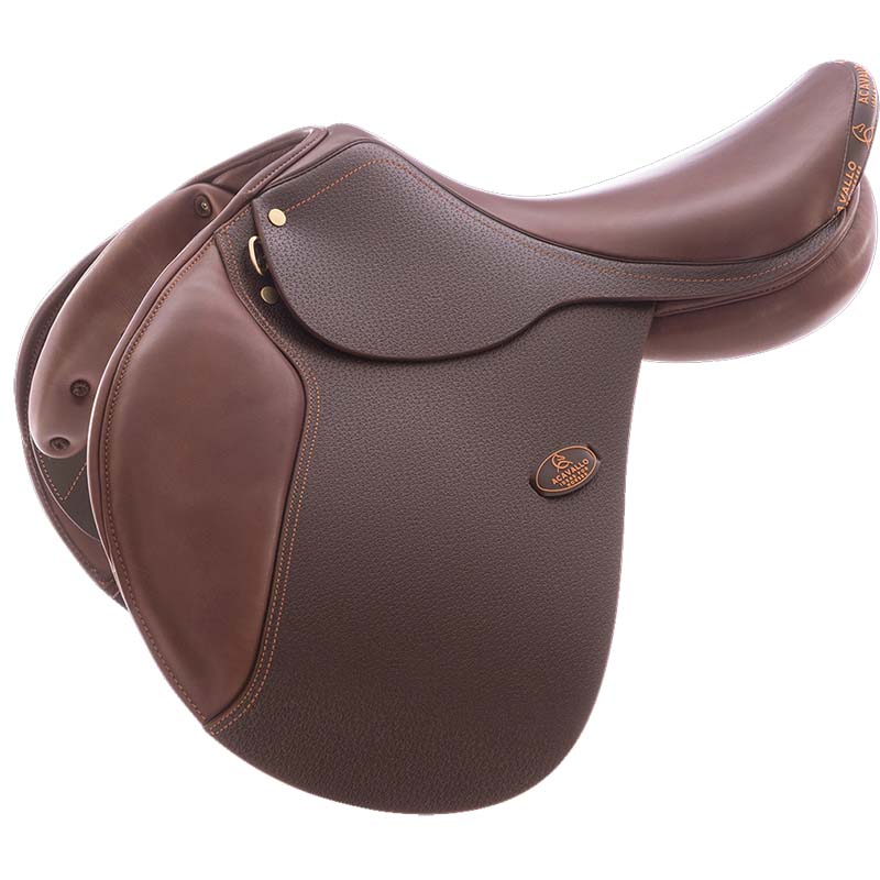 Acavallo jumping saddle veneziano model with adjustable gullet - 2835