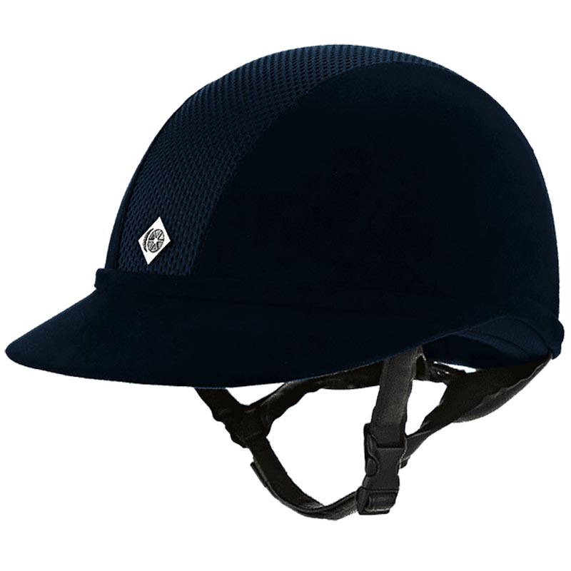 Cap charles owen sp8 with large visor - 3289