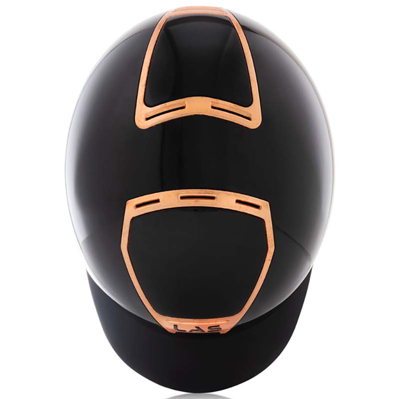 Las riding helmet opera with copper frame - 3291