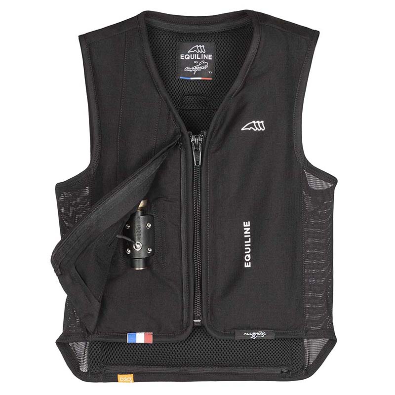 Equiline junior protective vest with airbag - 3886
