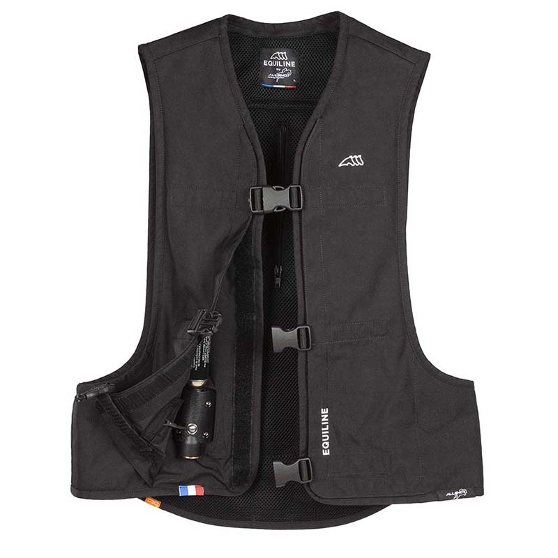 Equiline protective vest with airbag mod. oxair for cross and full course - 3885