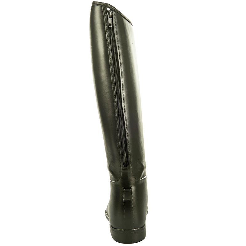 Riding boots rubber stuffed with zip back  - 2265