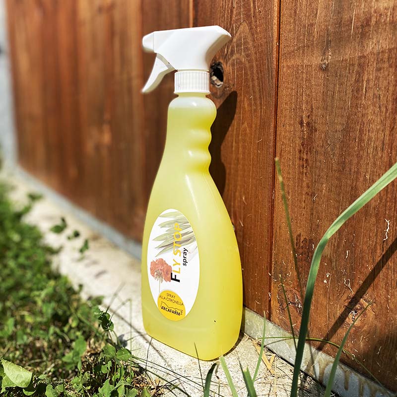 Natural spray against stinger insects arcafarm fly stop spray - 0850