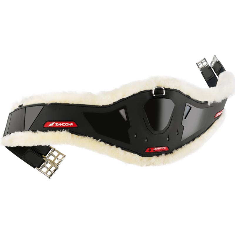 Candy girth zandona carbon air sensitive+ with lamb - 2865