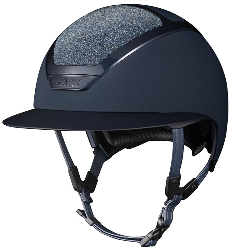Måske parallel Mælkehvid RIDING HELMET KASK SWAROVSKI CARPET on STAR LADY - MySelleria