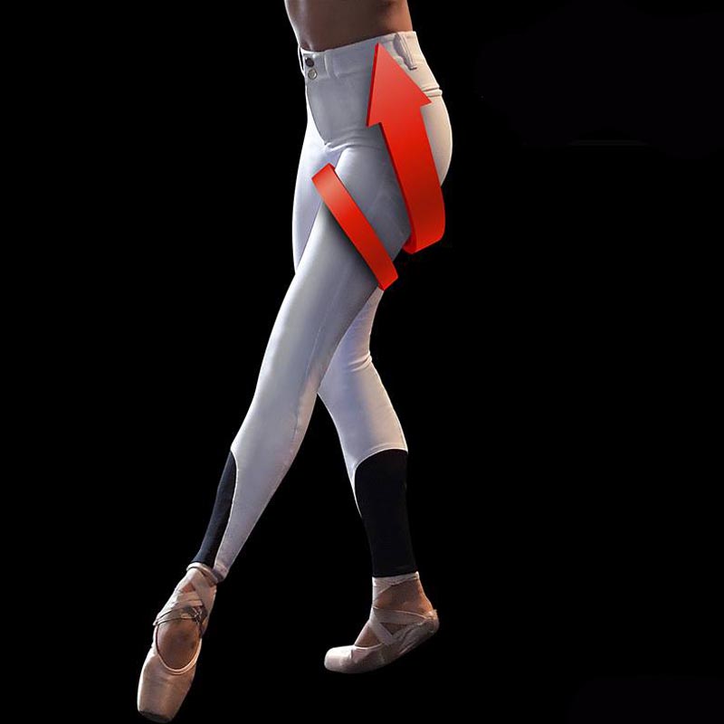 Breeches equiline x-shape for woman model knee grip - 3843