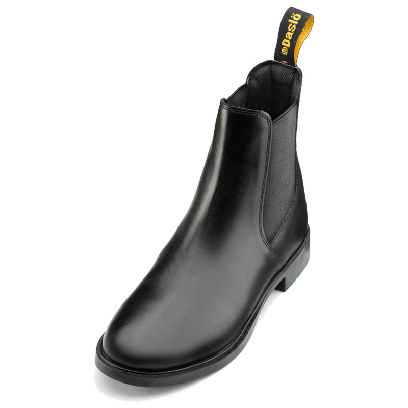 Daslo synthetic horse riding ankle boots - 3697