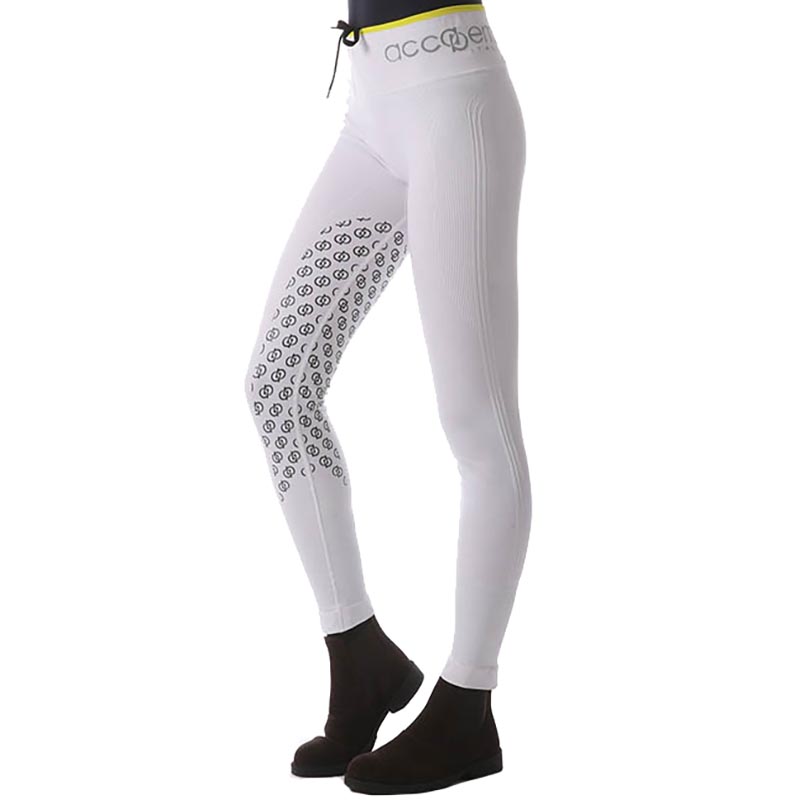 Woman leggings Accademia Italiana Equestrian Style with grip - 3969