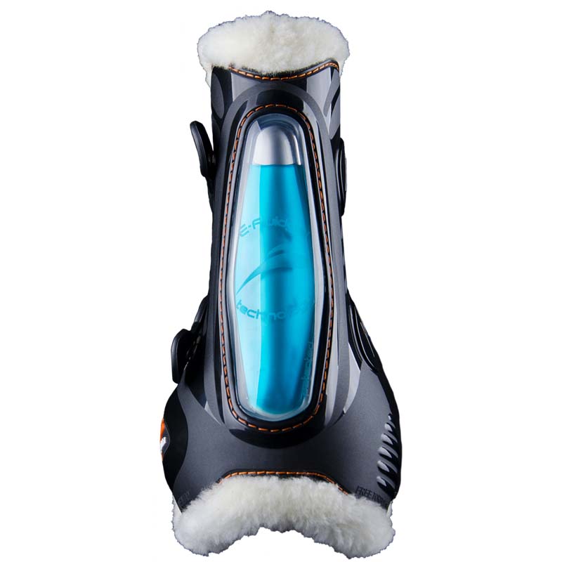 Equick eshock front tendon boots fluffy no kill with synthetic wool - 1753
