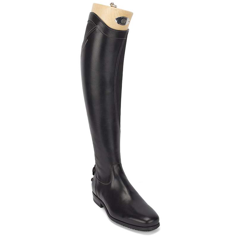 Riding tall boots alberto fasciani model 33073 smooth black - 3689