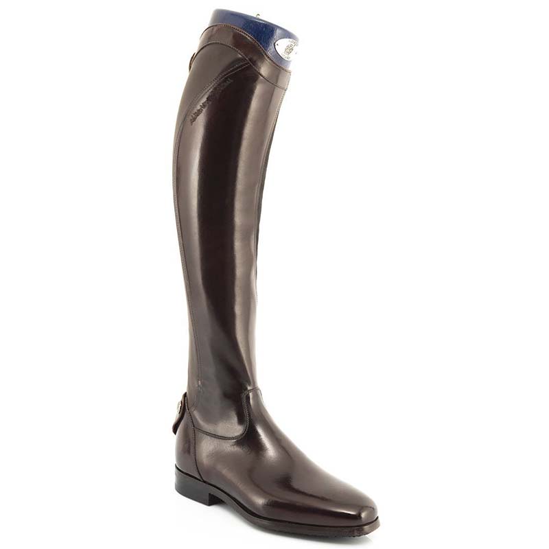 Riding tall boots alberto fasciani model 33073 smooth brown - 3688