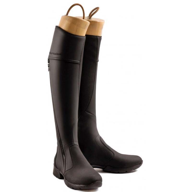 Riding training boots alberto fasciani model 103 custo black - 3685