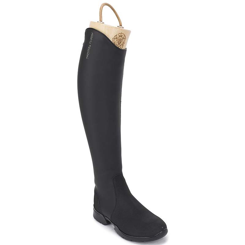 Riding training boots alberto fasciani model 027 pedaso black - 3684
