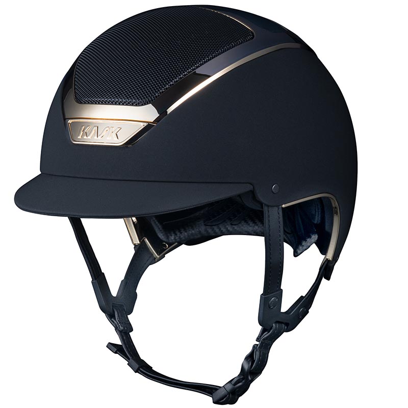 Kask dogma chrome light gold riding helmet - 3383