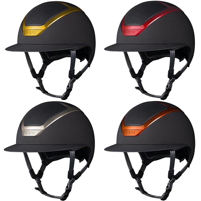 Kask star lady painted riding helmet - 3386