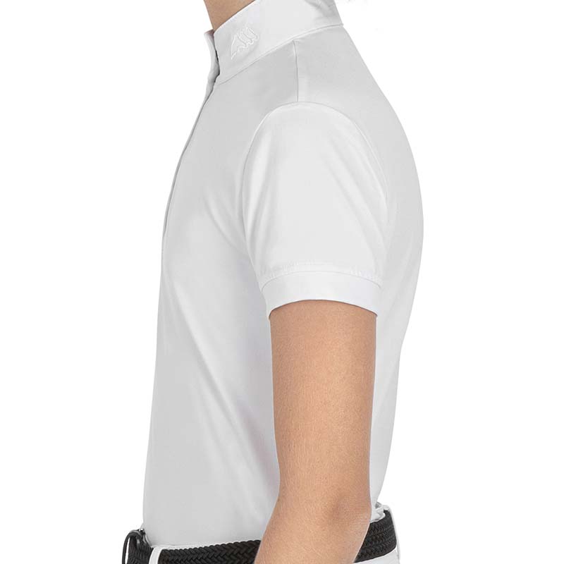 Equiline Jupiterk girl's short-sleeved competition polo shirt - 3499