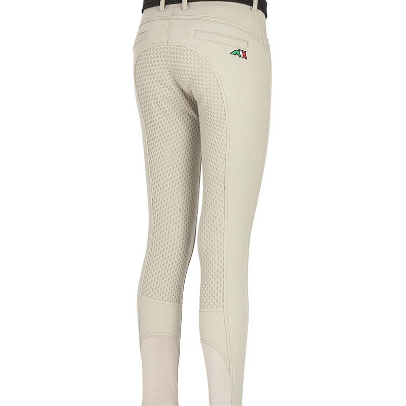 Equiline jaklink girl's full grip riding breeches - 3832