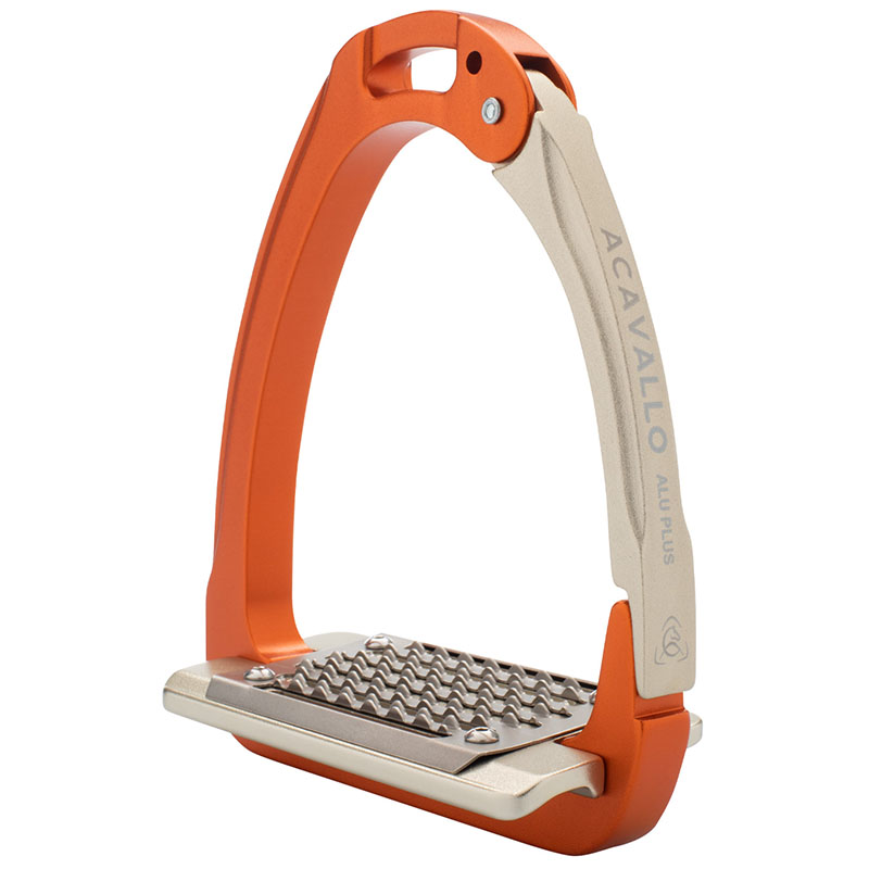 Acavallo alluminium stirrups with laterally opening model arena aluplus 2.0 - 3164