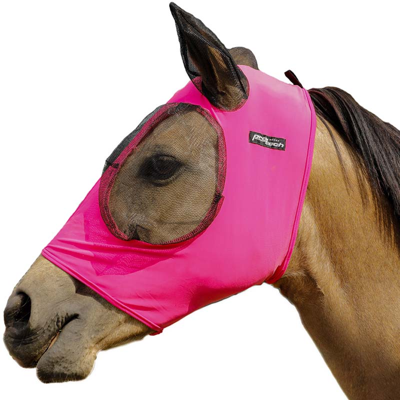 Anti-fly mask with net ear covers - 0625