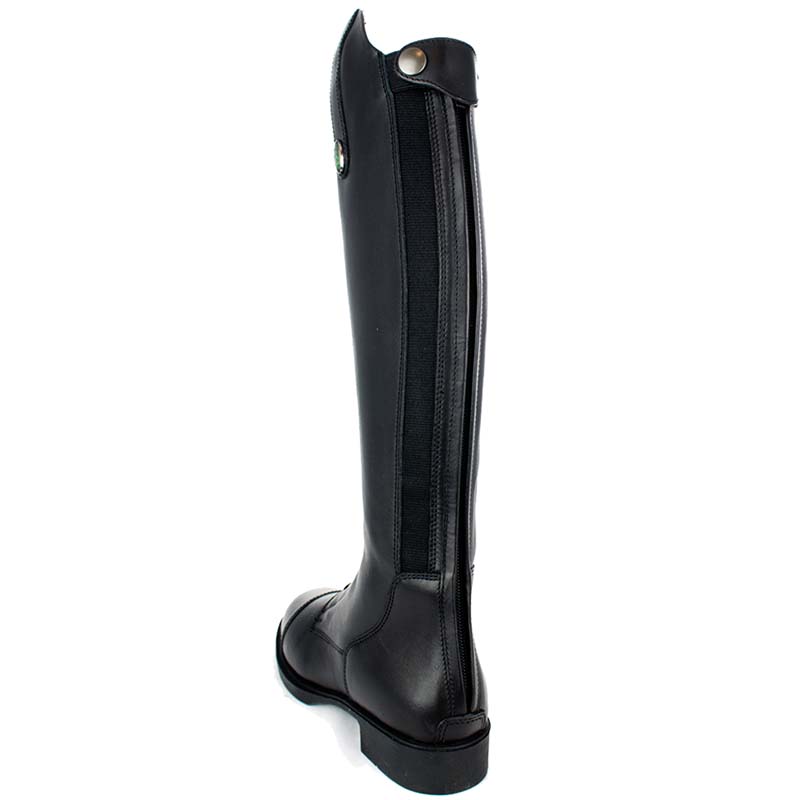 Derby children’s riding boots with laces and zip - 2271