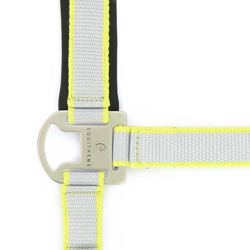 Adjustable nylon halter with lead mod. satinÉ - 0385