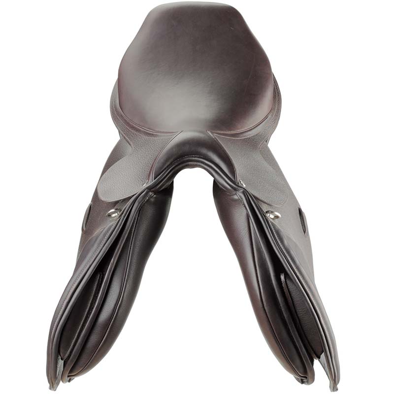 Jumping saddle daslo gold with interchangeable bow - 2826