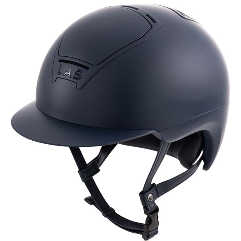 Las riding helmet model opera with visor  - 3310