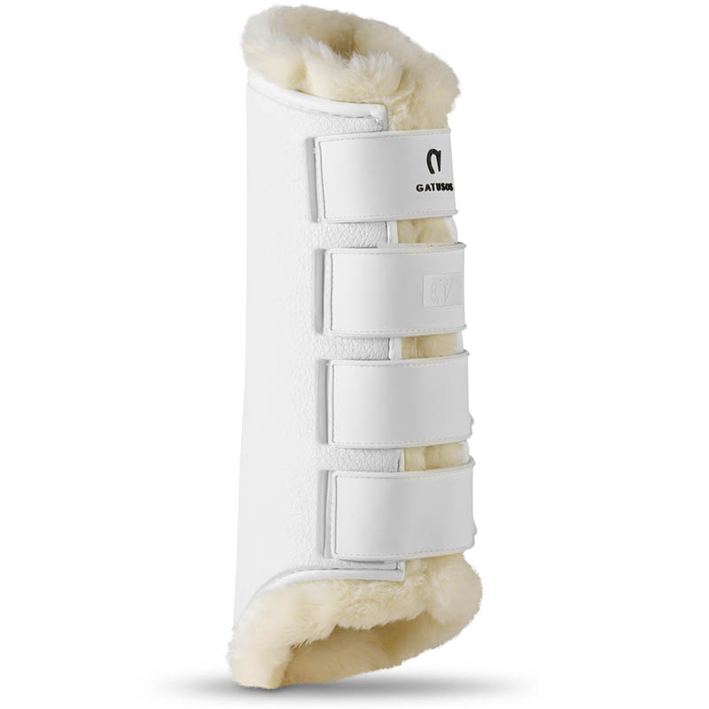 Gatusos dressage rear tendon boots royal synthetic shearling model - 1941
