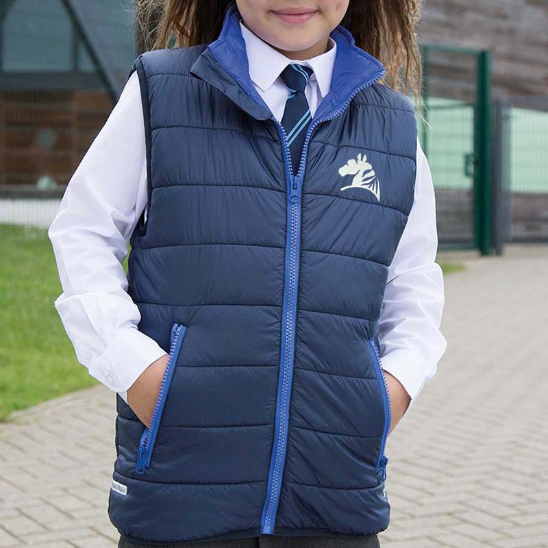 Padded vest for children with my selleria embroidery - 0021