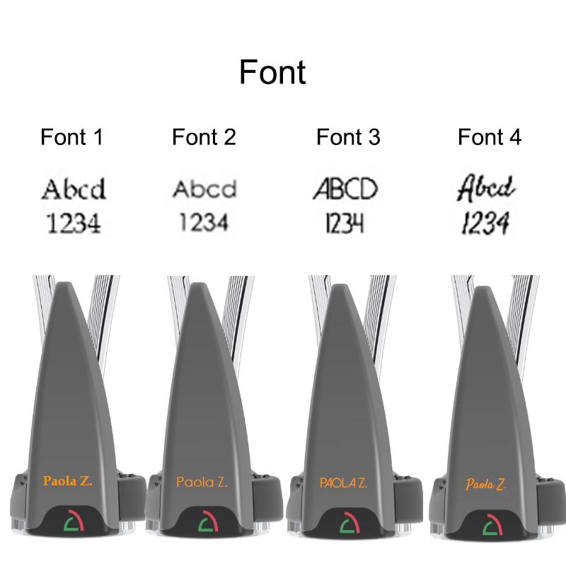Safe riding stirrups customization with name - 3169