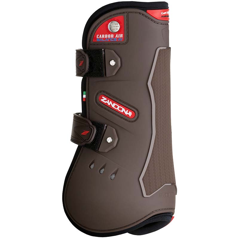 Tendon boots Zandona Carbon Air Balance velcro with magnet - 1821