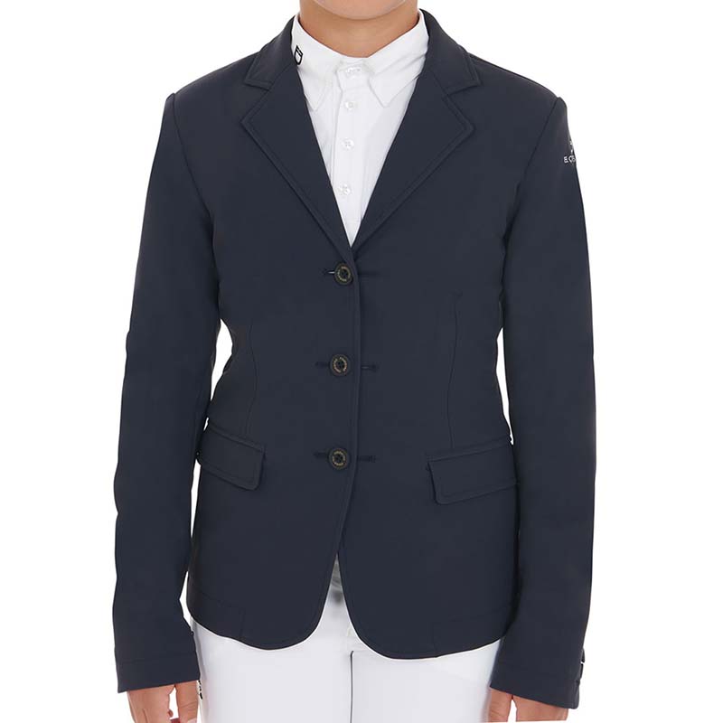Equestro competition jacket for children model reverse - 2123