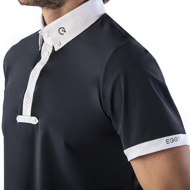 Competition polo ego7 model shirt for man short sleeves - 2241