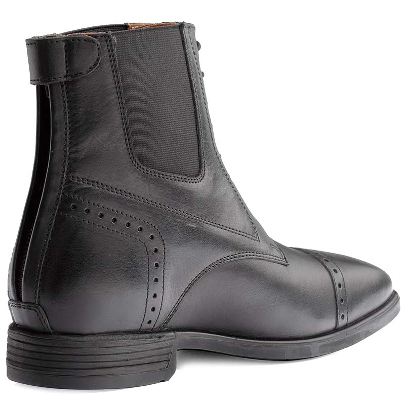 Daslo gold riding ankle boots in real leather - 2277