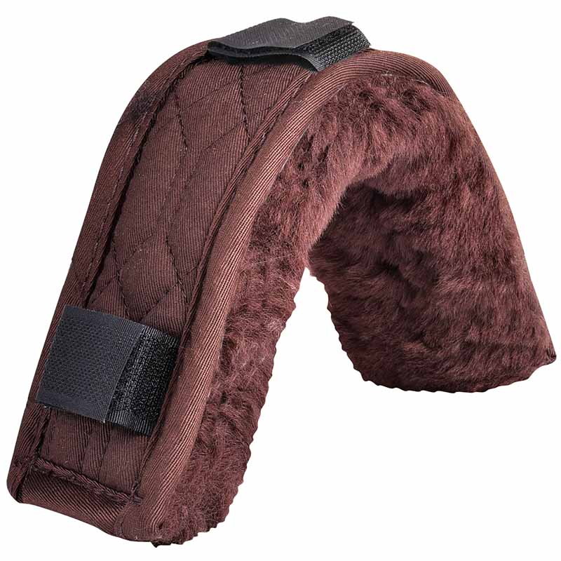 Bridle padding with lamb to cover horse nose and head from 28cm - 2371