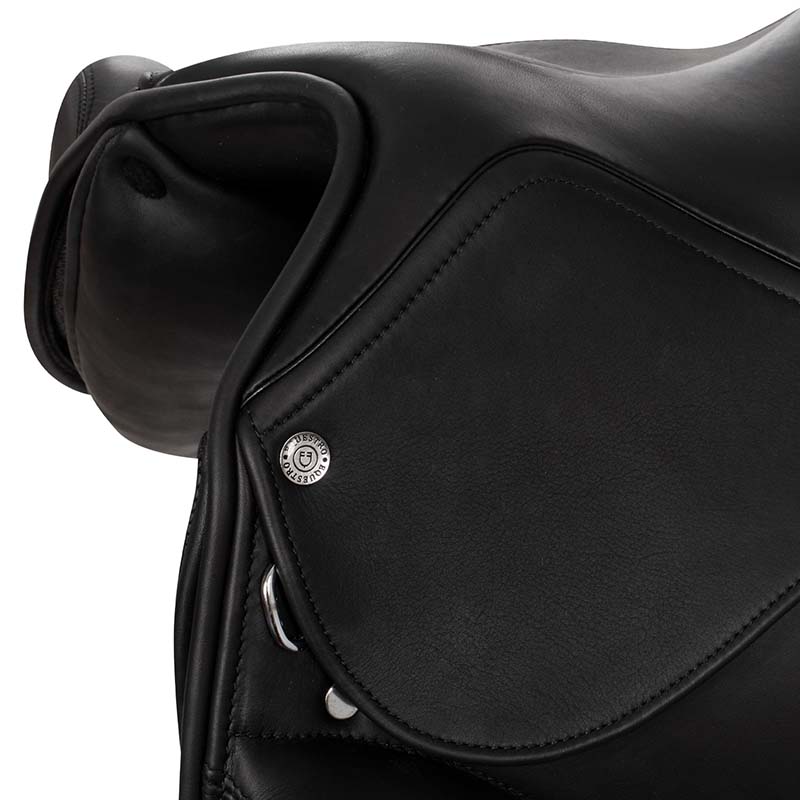 Dressage saddle equestro doubled leather mod. warendorf - 2779