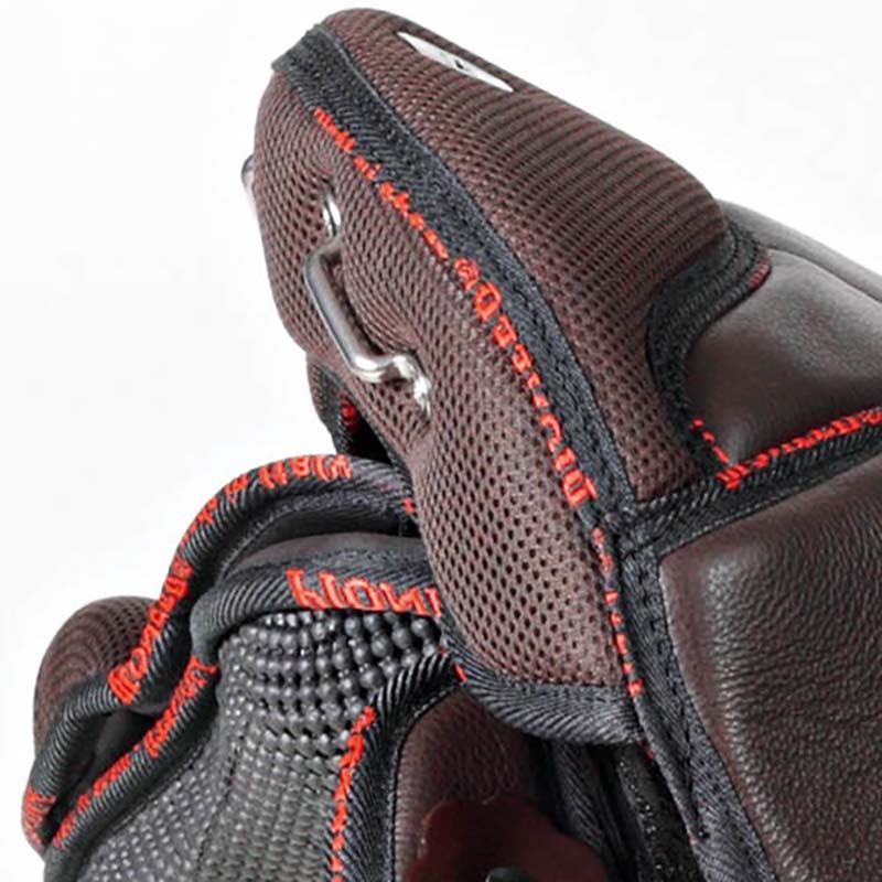 Trekking saddle pioneer neoprene air mesh and leather - 2797