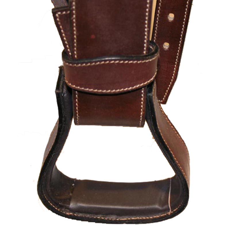 Australian leather saddle without horn - 2821