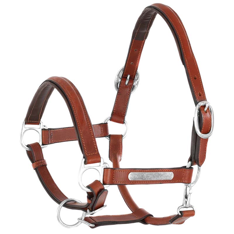 Adjustable rawhide halter - 0300