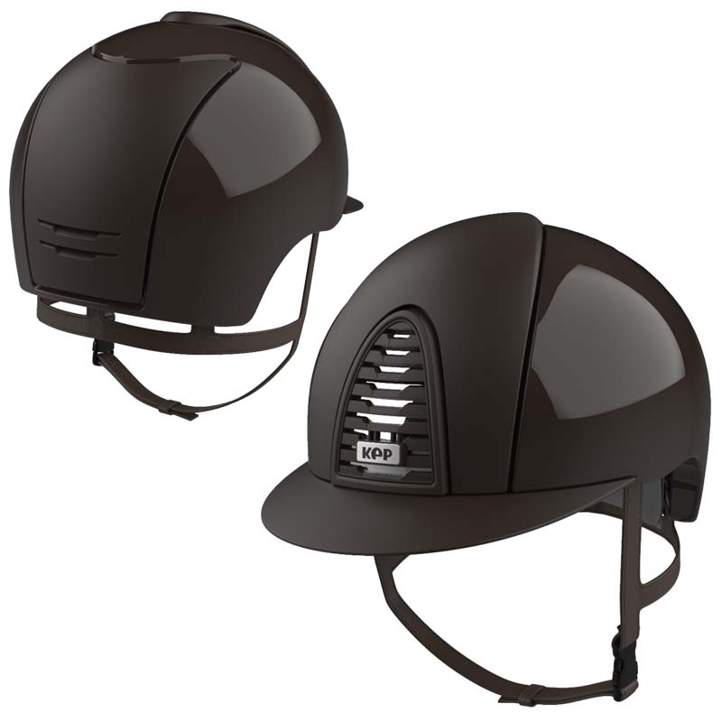 Kep italia helmet model cromo 2.0 polish/textile - 3216