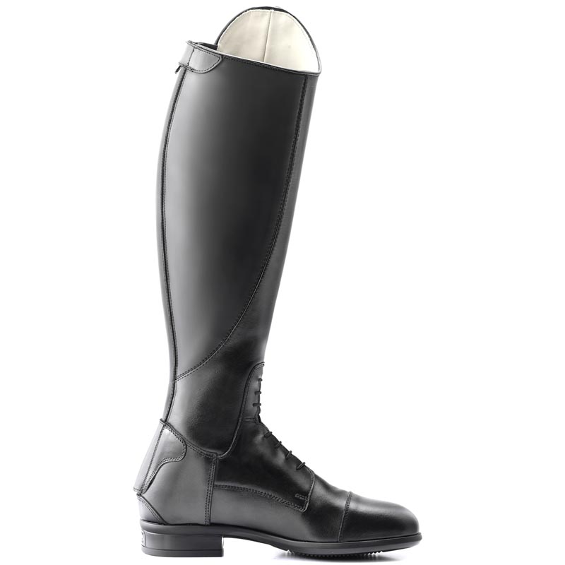 Riding boots tattini boxer close contact in smooth leather lace front - 3715