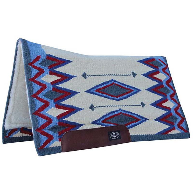 Western wool saddle pad mod. jalapeno - 5053