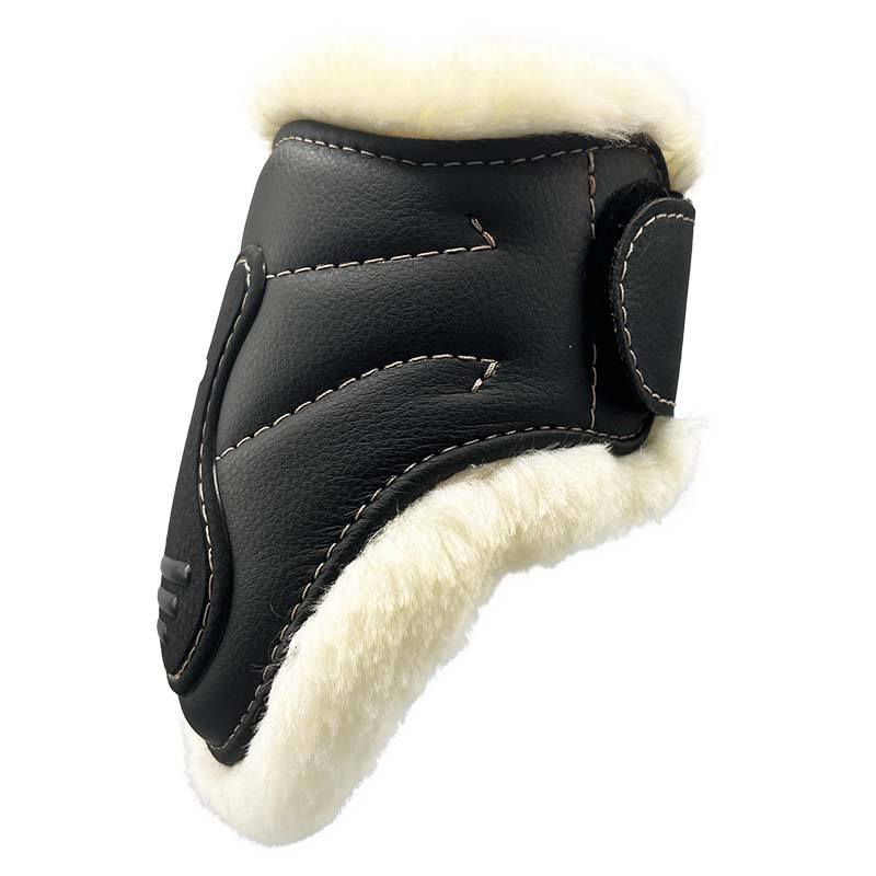 Equick fetlock glam rear velcro fluffy model - 1852